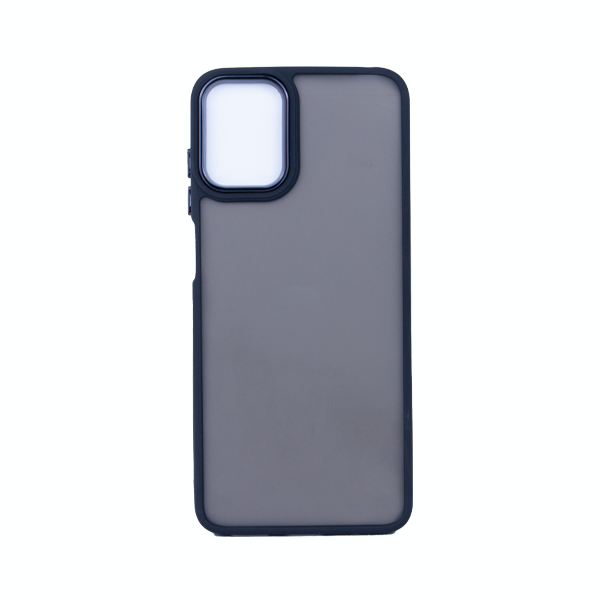 CARATULA BUMPER HUMO MOTOROLA MOTO E22/E22i NEGRA