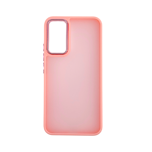 CARATULA BUMPER HUMO SAMSUNG A34 5G ROSA