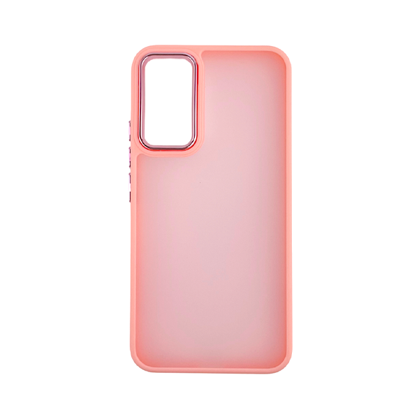 CARATULA BUMPER HUMO SAMSUNG A55 5G ROSA