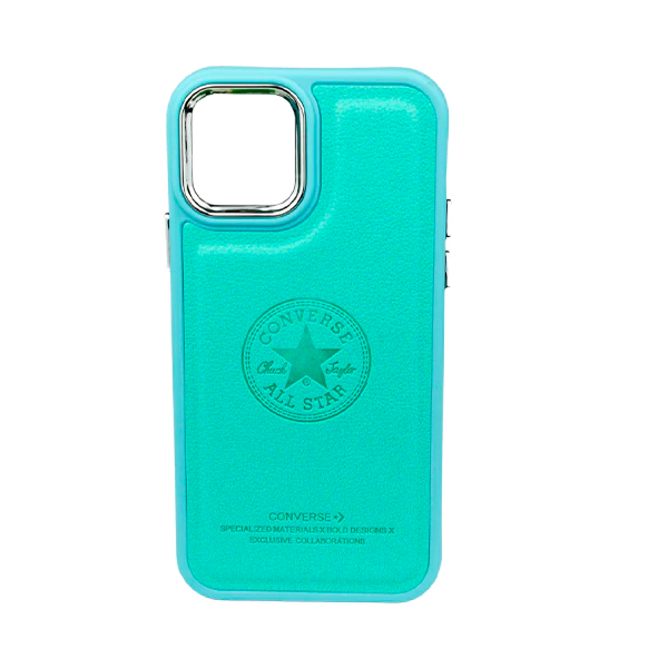 CARATULA CONVERSE IPHONE 15/14/13 AQUA