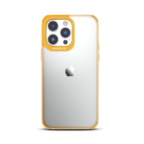 CARATULA ECO BLVD IPHONE 14/13/12 PRO MAX AMARILLA
