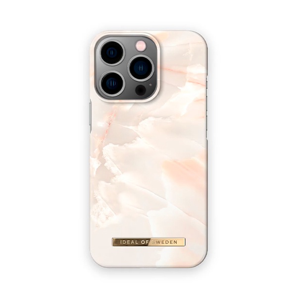 CARATULA FASHION CASE IPHONE 14 PRO ROSE PEARL MARBLE ID OF SW