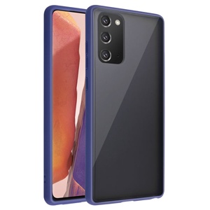 CARATULA FROST HYBRID SAMSUNG GALAXY NOTE 20 HUMO/AZUL