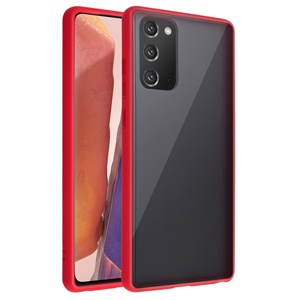 CARATULA FROST HYBRID SAMSUNG GALAXY NOTE 20 HUMO/ROJA