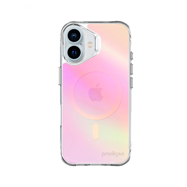CARATULA GLOW + MAG IPHONE 16 PINK PRODIGEE