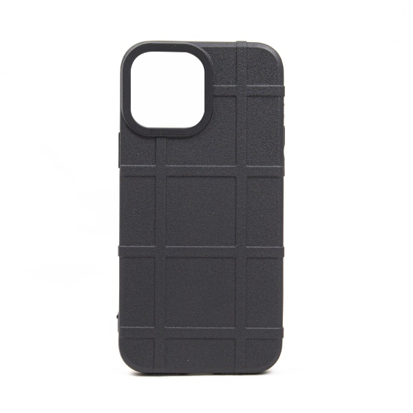 CARATULA GRID IPHONE 14/13/12 PRO MAX NEGRA