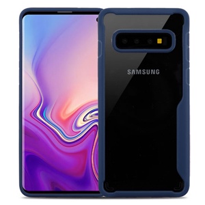 CARATULA HIBRIDA SAMSUNG GALAXY S10 TRANSPARENTE/NAVY