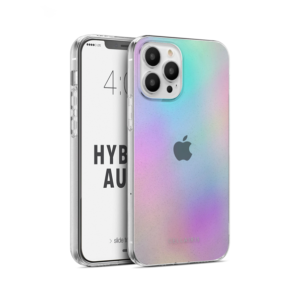 CARATULA HYBRID AURA IPHONE 14 PRO IRIDESCENT 33-0350012