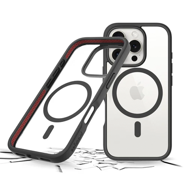 CARATULA MAGNETEEK IPHONE 16 PRO NEGRA PRODIGEE