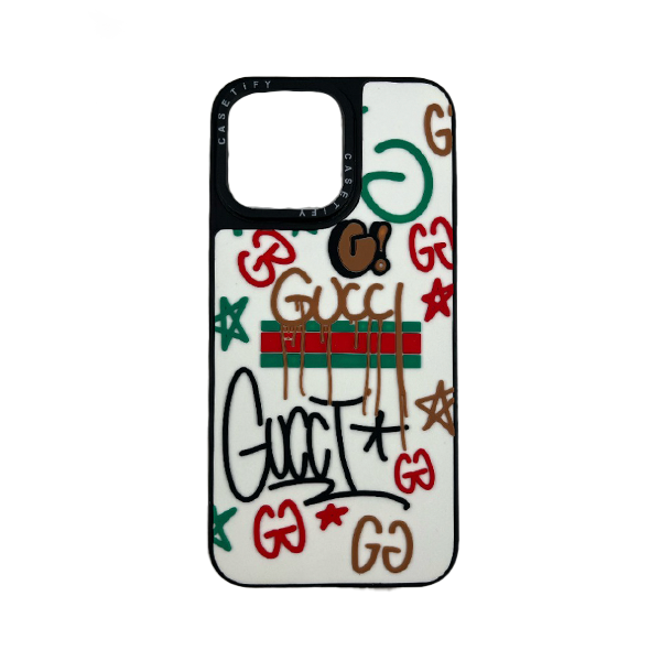 CARATULA MARCAS 3D GUCCI IPHONE 15 PRO MAX