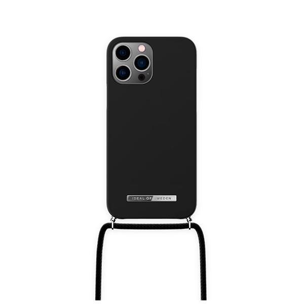 CARATULA NECKLACE CASE IPHONE 13 PRO MAX/12 PRO MAX ULTRA BLACK ID OF SW