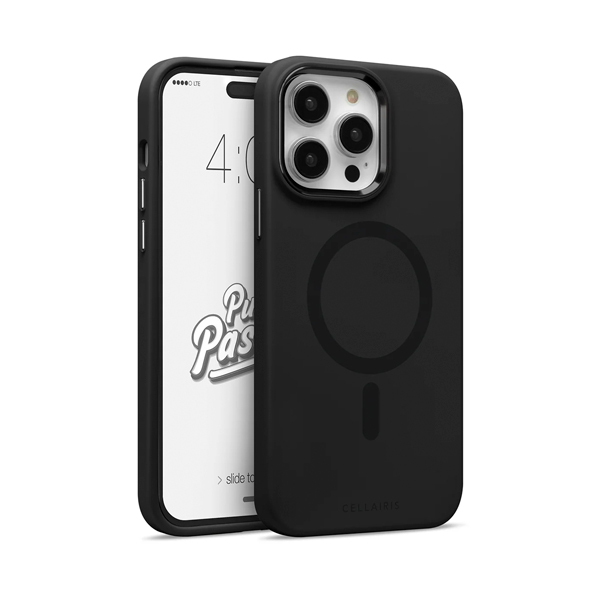 CARATULA PUFF PASTRY MAGSAFE IPHONE 16 PRO NEGRA 84-0059001R