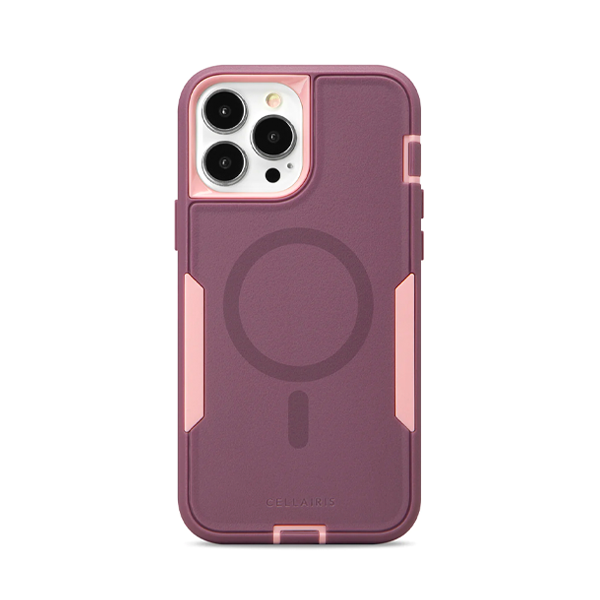 CARATULA RAPTURE RUGGED MAGSAFE IPHONE 15 PRO MAX VINO 02-0840003R