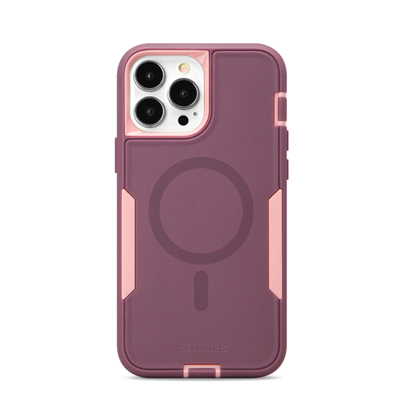 CARATULA RAPTURE RUGGED MAGSAFE IPHONE 15 PRO VINO 02-0820003R