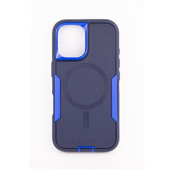 CARATULA RAPTURE RUGGED MAGSAFE IPHONE 16 GRIS/AZUL 02-0950002R