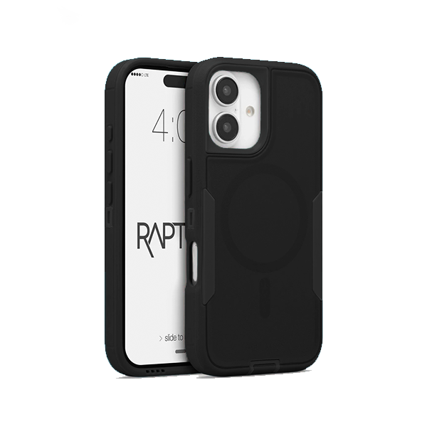 CARATULA RAPTURE RUGGED MAGSAFE IPHONE 16 PLUS NEGRA 02-0970001R