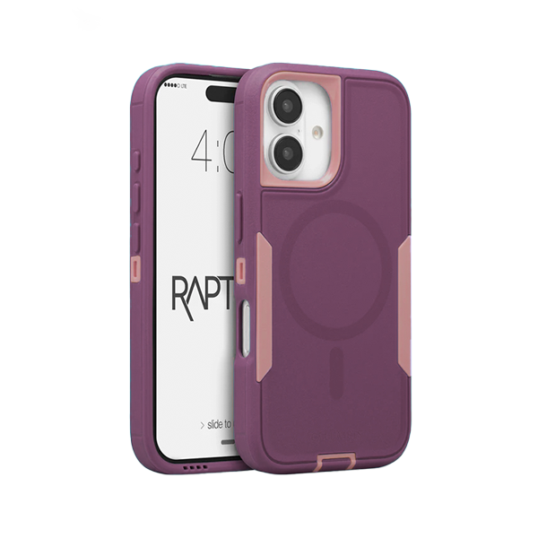 CARATULA RAPTURE RUGGED MAGSAFE IPHONE 16 VINO 02-0950003R