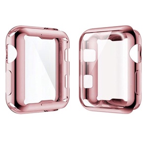 CARATULA RIGIDA ELECTROPLATING APPLE WATCH 42mm ROSE GOLD