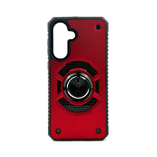 CARATULA ROBOT CON ANILLO SAMSUNG A36/A56 ROJO