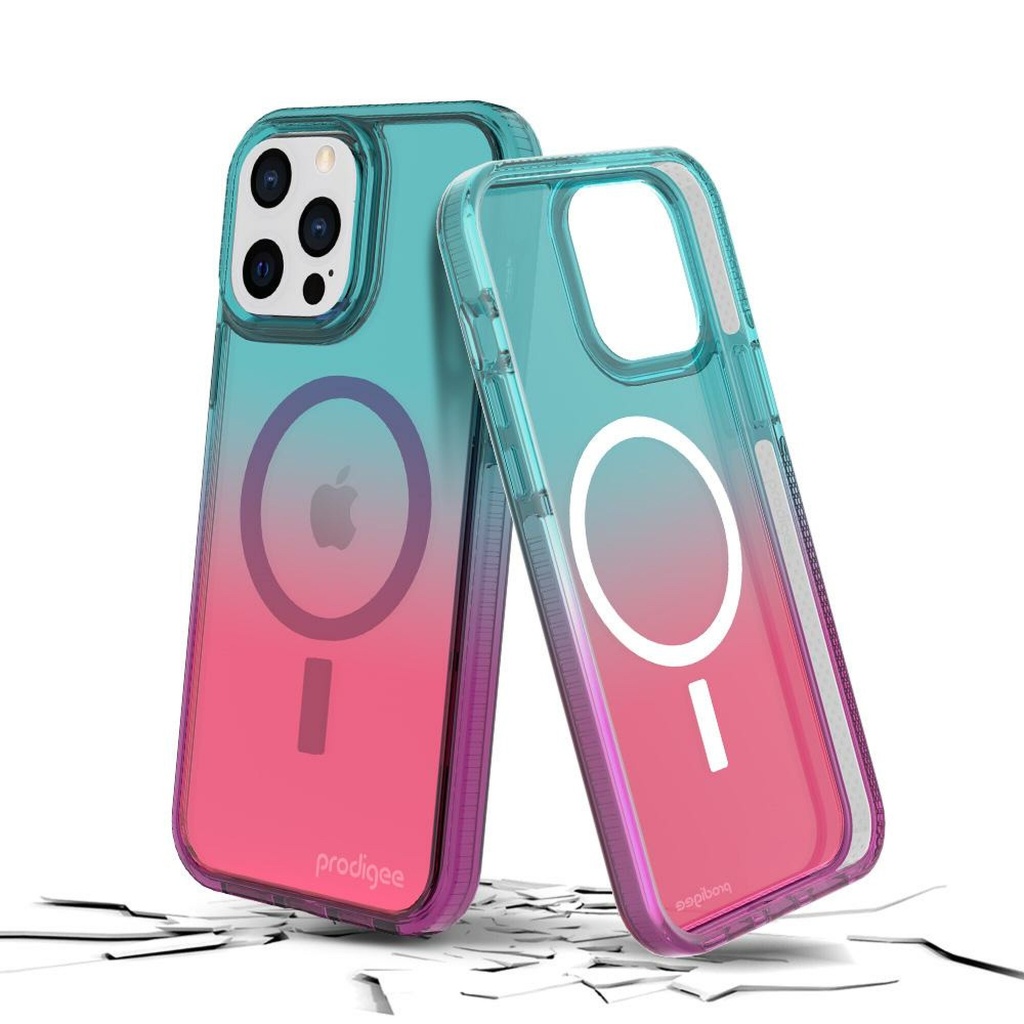 CARATULA SAFETEE FLOW + MAG IPHONE 13 PRO SPACE PRODIGEE