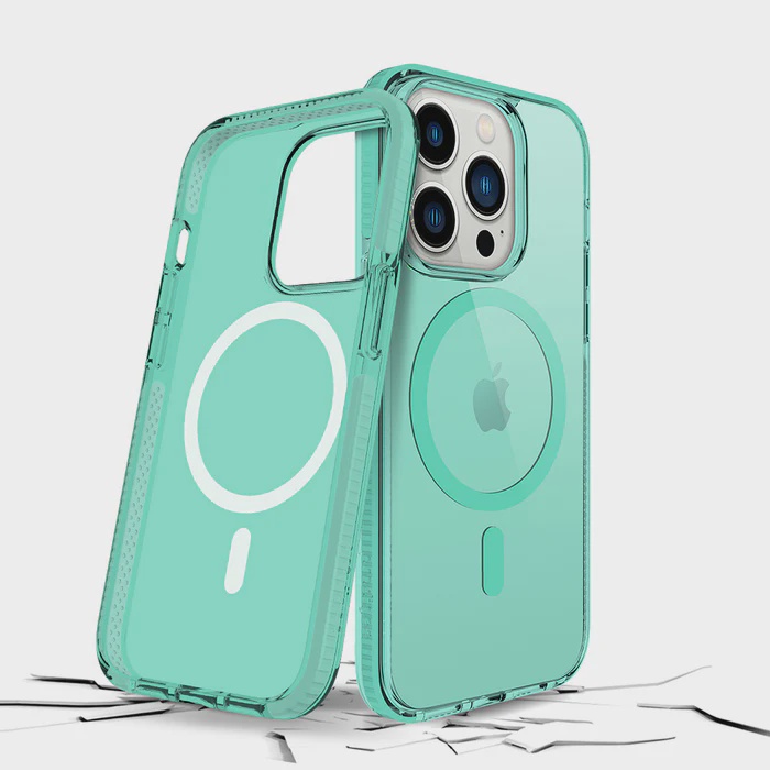 CARATULA SAFETEE NEO + MAG IPHONE 14 PRO MINT PRODIGEE