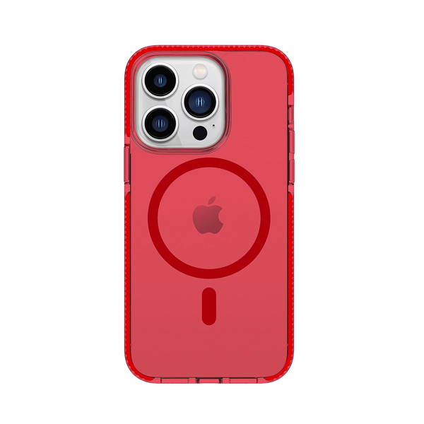 CARATULA SAFETEE NEO + MAG IPHONE 14/13/12 PRO MAX ROJA PRODIGEE