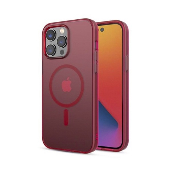 CARATULA SHADE MAGSAFE IPHONE 14/13/12 PRO MAX MERLOT MYBAT PRO