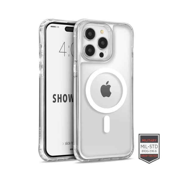 CARATULA SHOWCASE IPHONE 14/13/12 PRO MAX TRANSPARENTE 40-0059005