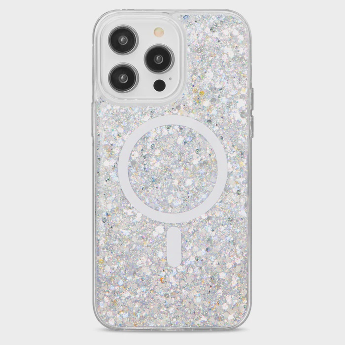 CARATULA SHOWCASE SLIM GLAM MAGSAFE IPHONE 15 PRO PLATA 40-0078003R