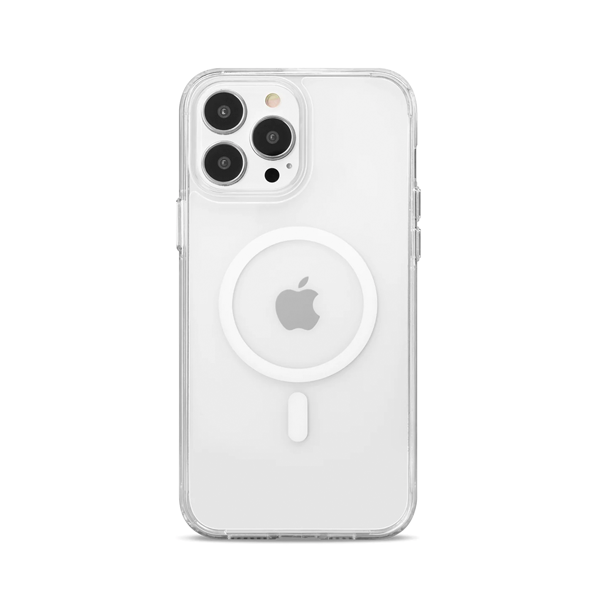 CARATULA SHOWCASE SLIM HALO MAGSAFE IPHONE 15 PRO MAX BLANCA 40-0076001R