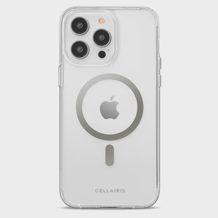 CARATULA SHOWCASE SLIM HALO MAGSAFE IPHONE 15 PRO PLATA 40-0074006R