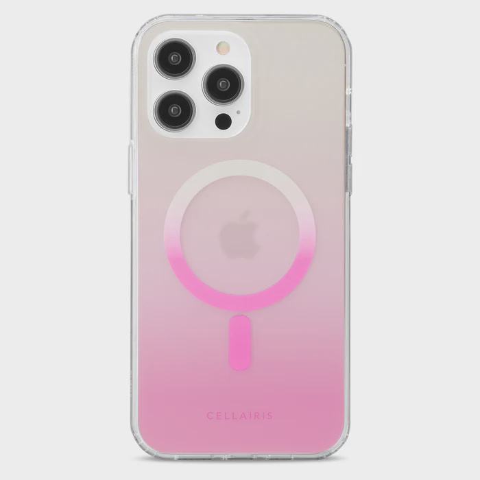 CARATULA SHOWCASE SLIM OMBRE MAGSAFE IPHONE 15 PRO MAX ROSA 40-0084001R