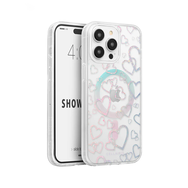 CARATULA SHOWCASE SLIM PRINTS MAGSAFE IPHONE 15 PRO MAX HEART TO HEART 40-0099002R