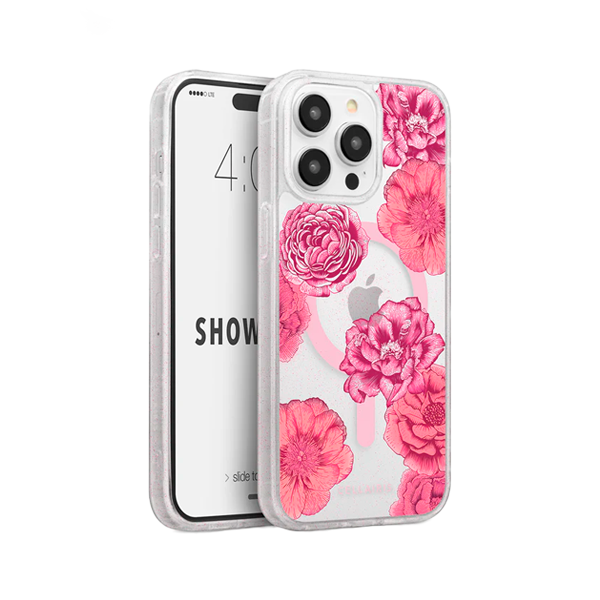 CARATULA SHOWCASE SLIM PRINTS MAGSAFE IPHONE 15 PRO MAX PEONIES 40-0098003R