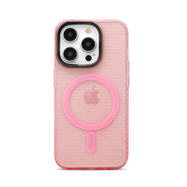 CARATULA SHOX MAGSAFE IPHONE 15 PRO ROSA 89-0240003R