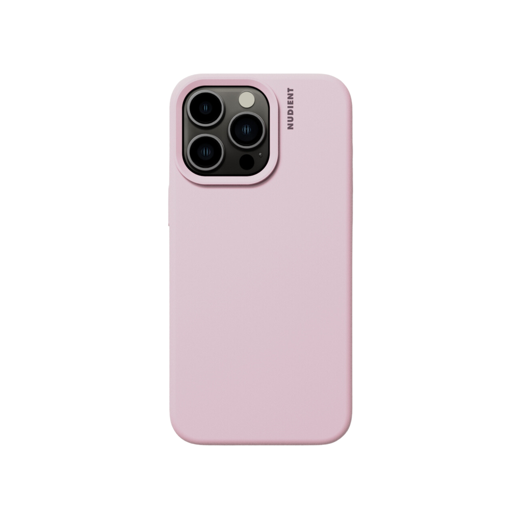 CARATULA SILICON NUDIENT IPHONE 15 PRO MAX ROSA