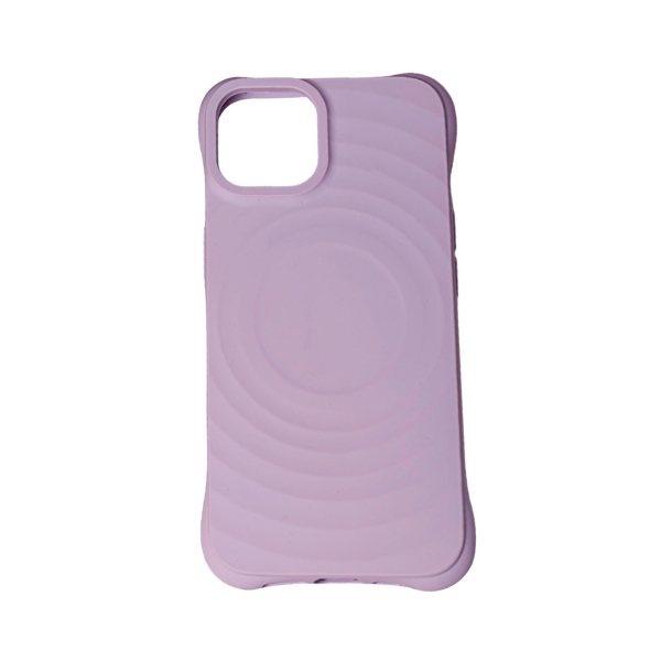 CARATULA SILICON RIPPLE MAGSAFE IPHONE 16 PRO MAX LILA