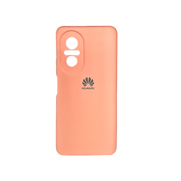 CARATULA SILICON TIPO ORIGINAL C/LOGO HUAWEI NOVA 9 SE ROSA