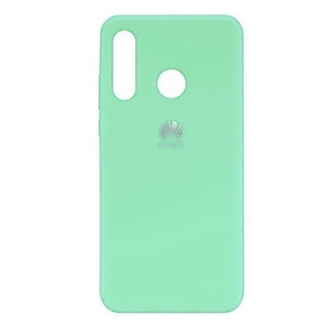 CARATULA SILICON TIPO ORIGINAL C/LOGO HUAWEI P30 LITE MENTA