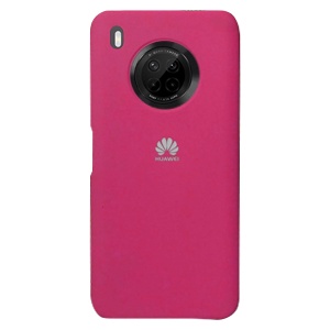 CARATULA SILICON TIPO ORIGINAL C/LOGO HUAWEI Y9A FUCSIA