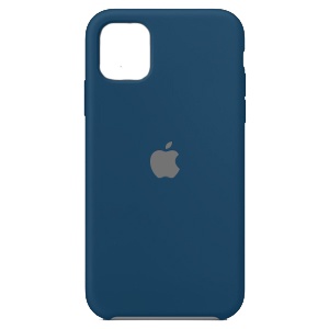 CARATULA SILICON TIPO ORIGINAL C/LOGO IPHONE 12/12 PRO NAVY