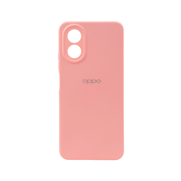 CARATULA SILICON TIPO ORIGINAL C/LOGO OPPO A38 ROSA