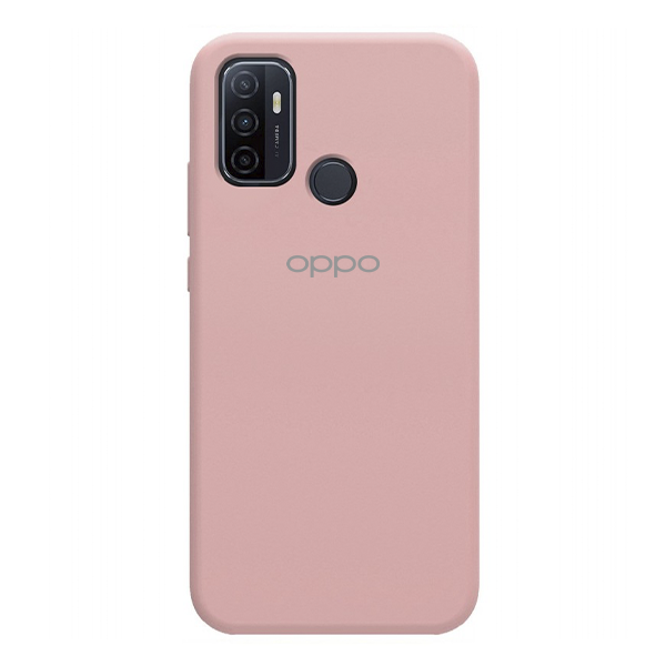 CARATULA SILICON TIPO ORIGINAL C/LOGO OPPO A53 ROSA