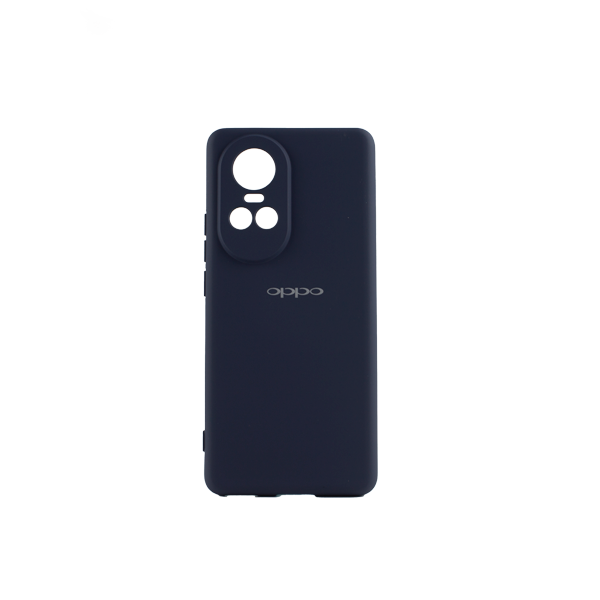 CARATULA SILICON TIPO ORIGINAL C/LOGO OPPO RENO 10 5G NAVY