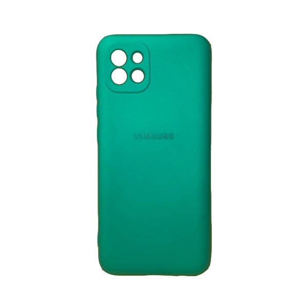 CARATULA SILICON TIPO ORIGINAL C/LOGO SAMSUNG A03/A04E MENTA