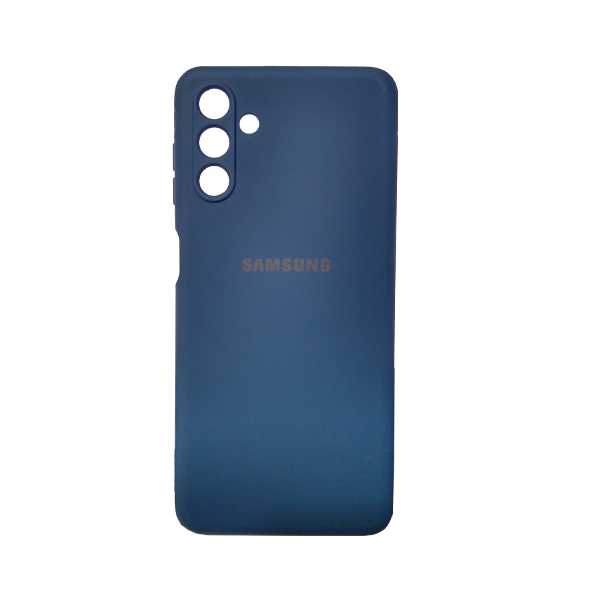 CARATULA SILICON TIPO ORIGINAL C/LOGO SAMSUNG A04S NAVY