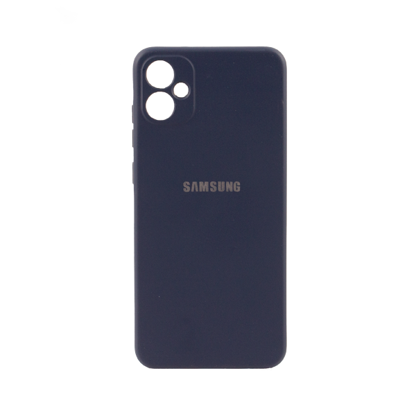 CARATULA SILICON TIPO ORIGINAL C/LOGO SAMSUNG A05 NAVY