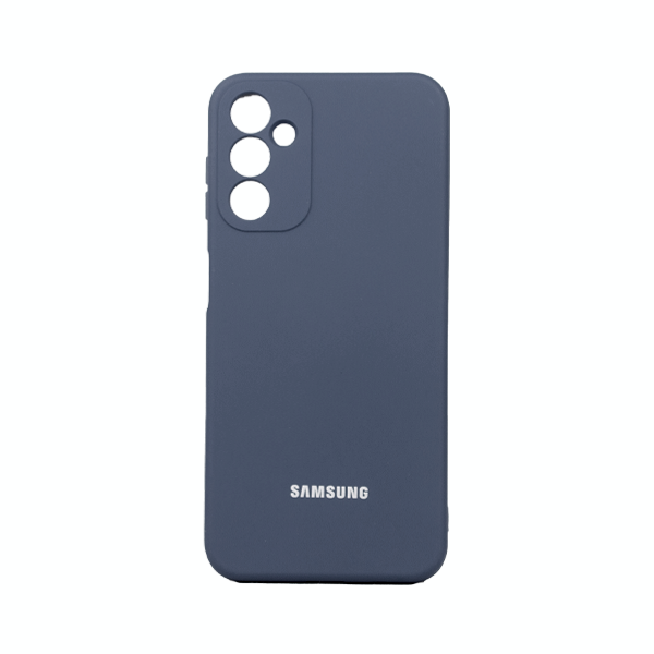 CARATULA SILICON TIPO ORIGINAL C/LOGO SAMSUNG A14 5G NAVY