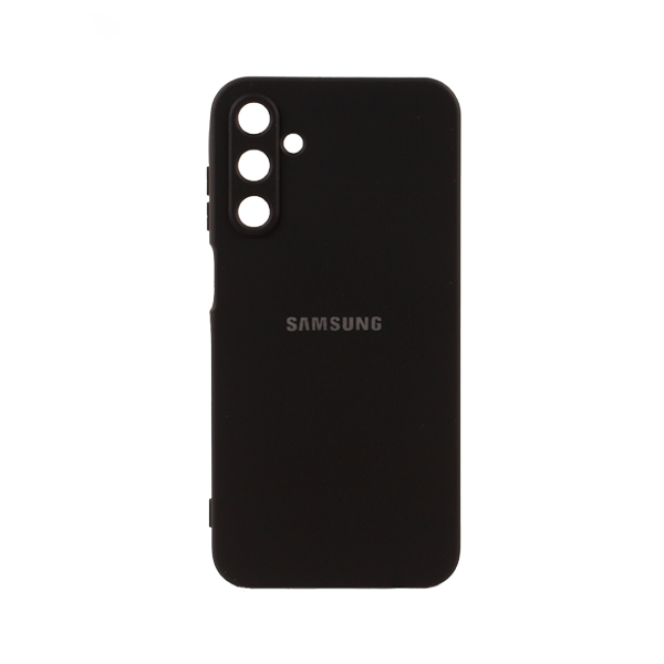 CARATULA SILICON TIPO ORIGINAL C/LOGO SAMSUNG A15 NEGRA