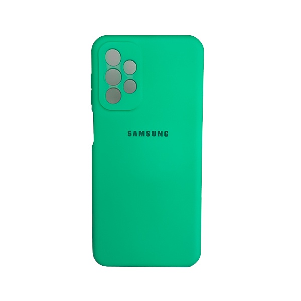 CARATULA SILICON TIPO ORIGINAL C/LOGO SAMSUNG A23 4G MENTA